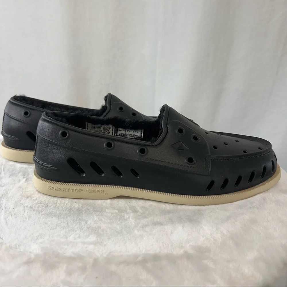 Sperry Men’s Authentic Original Float Cozy Boat Shoe sz 8 Athleisure Vacation